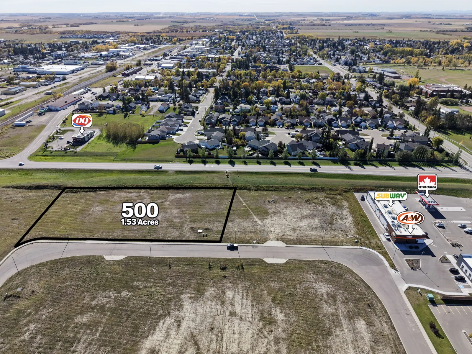 500 Shantz Drive aerial photo