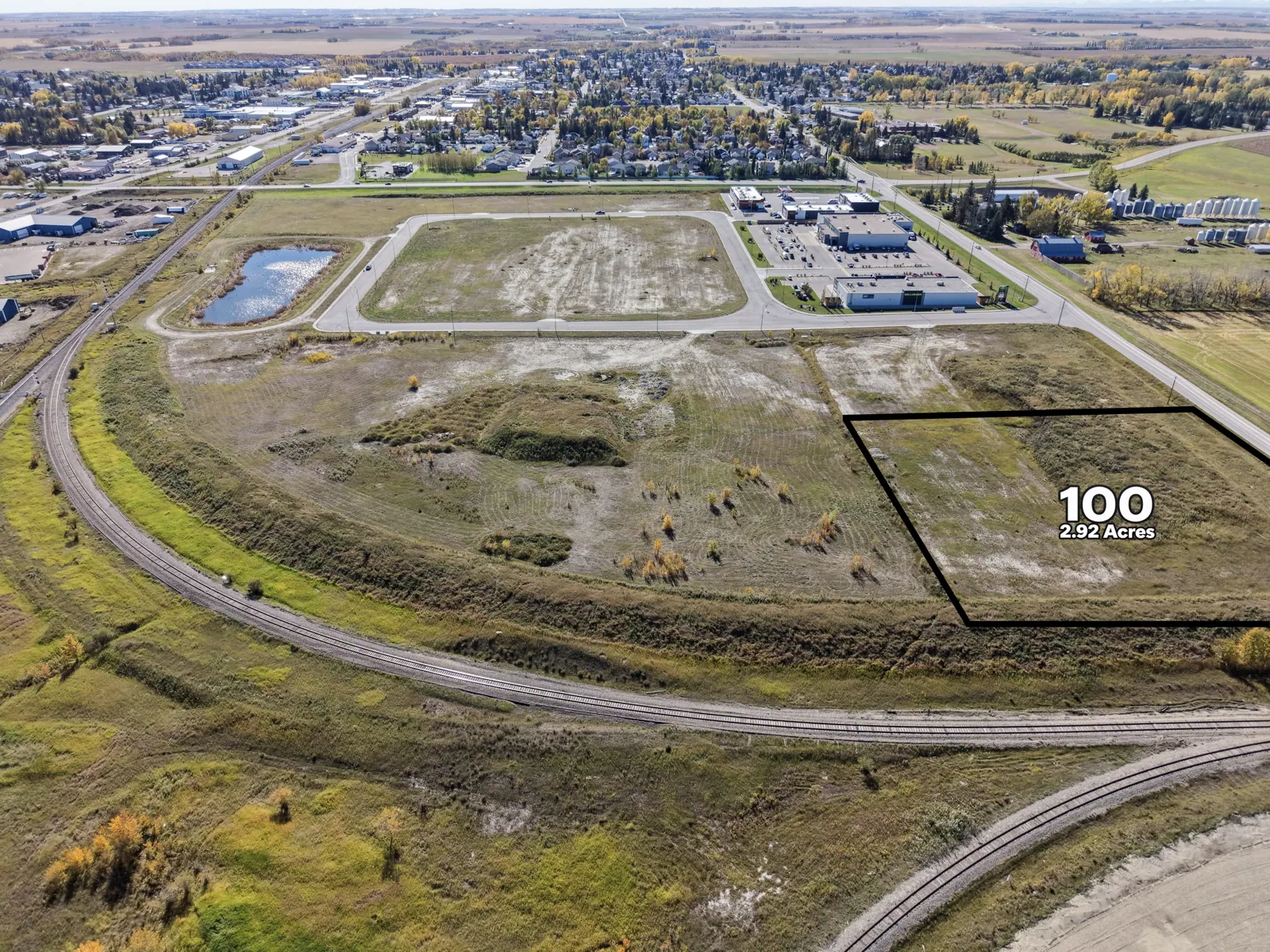 100 Shantz Drive aerial photo